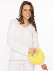 Zwillingsherz Torebka w kolorze żółtym rozmiar: onesize. Żółte shopper bag Zwillingsherz, bez wzorów, z materiału, bez dodatków. Za 60.99 zł.