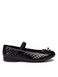 Geox Baleriny J Plie' B J5455B 000HH C9999 D Czarny. Czarne baleriny dziewczęce Geox, bez wzorów, ze skóry, bez obcasa, bez zapięcia. Za 279.99 zł.