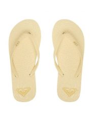 Roxy Klapki CEOWB-SS25-3C021 Żółty jasny. Żółte klapki damskie Roxy, bez wzorów, z syntetyku, bez obcasa, bez zapięcia. Za 69.99 zł.