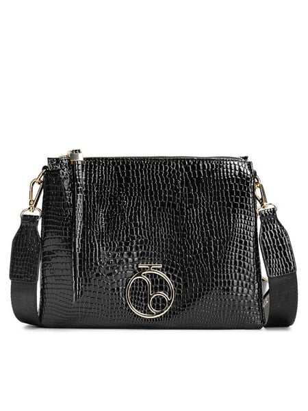 Nobo Torebka BAGT934 Czarny. Czarne listonoszki damskie Nobo, bez wzorów, ze skóry, bez dodatków. Za 149.99 zł.