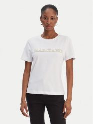 Marciano Guess T-Shirt 6RGI04 6008A Biały Regular Fit. Białe t-shirty damskie Marciano Guess, m, z aplikacjami, z bawełny, bez kołnierzyka. Za 269.99 zł.