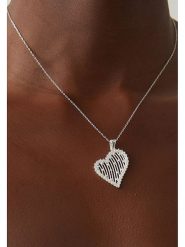 Lodie Silver Srebrny naszyjnik z cyrkoniami - dł. 42 cm rozmiar: onesize. Szare naszyjniki damskie Lodie Silver, z cyrkonią, srebrne. Za 105.38 zł.