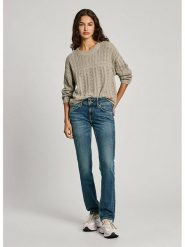 Pepe Jeans Dżinsy - Slim fit - w kolorze niebieskim rozmiar: W32/L32. Niebieskie jeansy damskie Pepe Jeans. Za 197.63 zł.