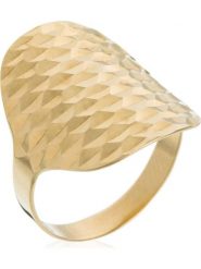 OR ÉCLAT Złoty pierścionek "Armadillo" rozmiar: 54. Żółte pierścionki damskie Or Éclat, złote. Za 1,003.18 zł.