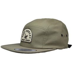 Czapka Trucker - Płaski daszek - Jockey (Beżowy). Brązowe czapki z daszkiem damskie SURF MONKEY, bez wzorów. Za 179.95 zł.