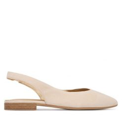 Baleriny Tamaris. Brązowe balerinki damskie Tamaris, bez wzorów. Za 369.99 zł.