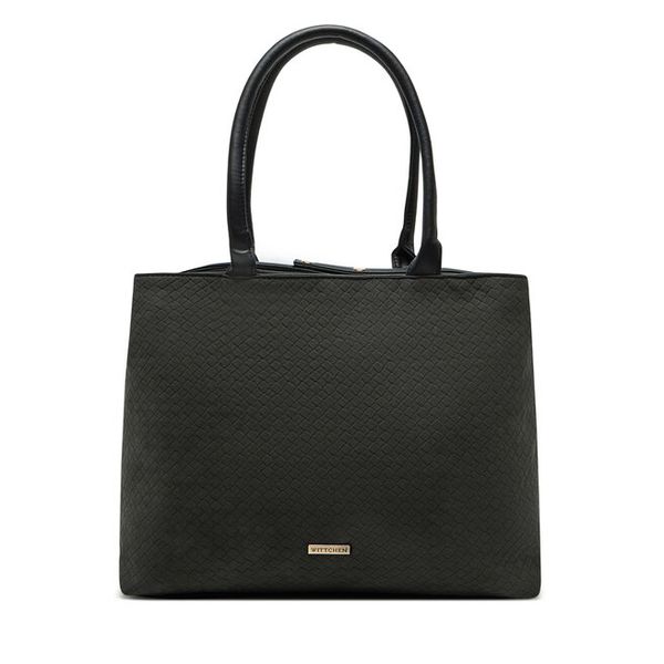 Torebka WITTCHEN. Czarne torebki klasyczne damskie Wittchen, bez dodatków. Za 209.99 zł.