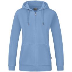 Kurtka damska Jako Organic. Niebieskie kurtki damskie JAKO, m, bez wzorów, z bawełny, z kapturem. Za 366.00 zł.