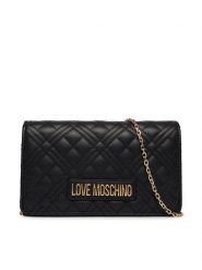 LOVE MOSCHINO Torebka JC4079PP1OLA0000 Czarny. Czarne torebki wieczorowe damskie Love Moschino, bez wzorów, ze skóry, bez dodatków. Za 639.99 zł.
