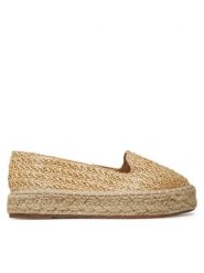 DeeZee Espadryle ZYLS129 Beżowy. Brązowe espadryle damskie DeeZee, bez wzorów, z materiału, bez obcasa. Za 119.99 zł.