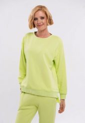 Bluza oversize B-PAOLA. Bluzy damskie Volcano, l, bez wzorów, z bawełny, bez kaptura. Za 139.99 zł.