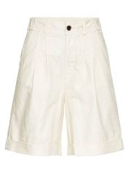 Camel Active Bermudy w kolorze kremowym rozmiar: W30. Brązowe szorty damskie Camel Active, bez wzorów, z podwyższonym stanem. Za 173.99 zł.