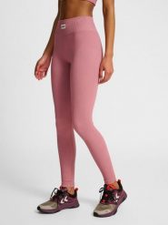 Damskie legginsy bezszwowe Hummel Pulse. Niebieskie legginsy damskie Hummel, l, z aplikacjami, z dzianiny. Za 131.00 zł.