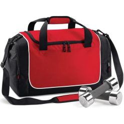 Torba Sportowa Teamwear Locker (30 Litrów) Jeden Rozmiar. Czarne torby sportowe QUADRA, bez wzorów, z materiału. Za 146.99 zł.