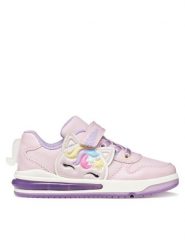 Geox Sneakersy J Sketlite Girl J65NWB 0EWBC C8842 S Różowy. Czerwone buty sportowe dziewczęce Geox, bez wzorów, ze skóry, bez zapięcia. Za 299.99 zł.