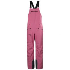 Damski kombinezon narciarski Helly Hansen Powderqueen 2.0. Czerwone kombinezony damskie Helly Hansen, na lato, s, bez wzorów, z poliesteru, biznesowe, bez kołnierzyka, bez ramiączek. Za 1,170.50 zł.