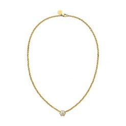 Purelei Purelei Łańcuch Flourish Naszyjniki 1 ct Damski. Białe naszyjniki damskie Purelei, z cyrkonią, srebrne. Za 87.19 zł.