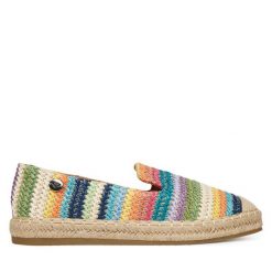 Espadryle Roxy. Niebieskie espadryle damskie Roxy, bez wzorów, bez obcasa. Za 99.99 zł.