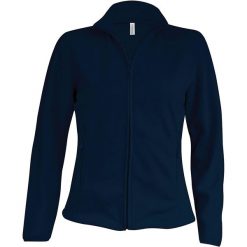 Kurtka damska Kariban Micropolaire Maureen. Niebieskie kurtki damskie KARIBAN, bez wzorów, bez kaptura. Za 145.00 zł.