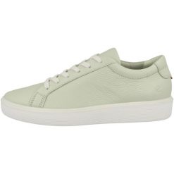 Buty do chodzenia damskie Ecco Sneaker Soft 60 Leder. Zielone obuwie sportowe damskie ECCO, z materiału, bez zapięcia, trekkingowe. Za 782.00 zł.