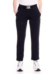 Bluza miękka z kieszenie na co dzień na siłownię. Czarne bluzy damskie LEONE 1947 APPAREL, s, bez wzorów, bez kaptura. Za 84.16 zł.