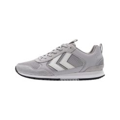 Sneakersy Hummel Fallon. Szare obuwie sportowe damskie Hummel, bez zapięcia. W wyprzedaży za 247.35 zł.