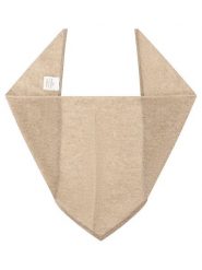 Zwillingsherz Kaszmirowa chusta trójkątna w kolorze beżowym - 84 x 34 cm rozmiar: onesize. Brązowe chusty damskie Zwillingsherz, bez wzorów, z kaszmiru. Za 134.95 zł.