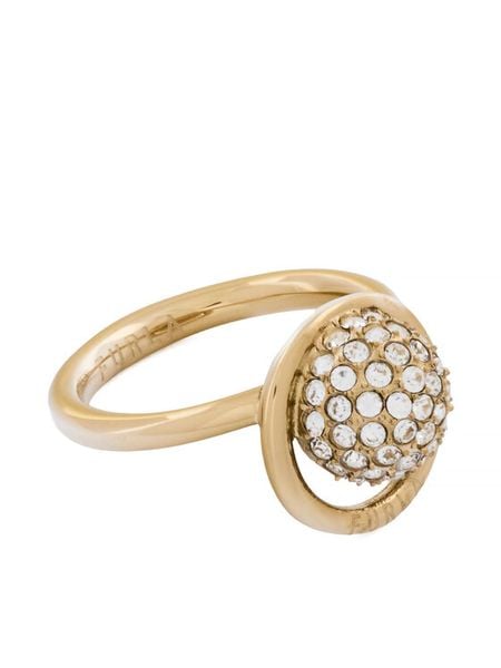 Furla Pierścionek Charms WJ00272-K21000-OR000-1-007-20-CN-S J Złoty. Żółte pierścionki damskie Furla, metalowe. Za 329.99 zł.