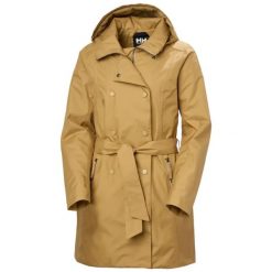 Kurtka wodoodporna izolowana damska Helly Hansen Welsey II. Brązowe kurtki damskie Helly Hansen, xs, bez wzorów, z poliamidu, bez kaptura. Za 832.00 zł.
