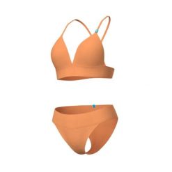 Strój kąpielowy dwuczęściowy damski bikini Arena Essentials. Brązowe bikini Arena, bez wzorów. Za 273.50 zł.