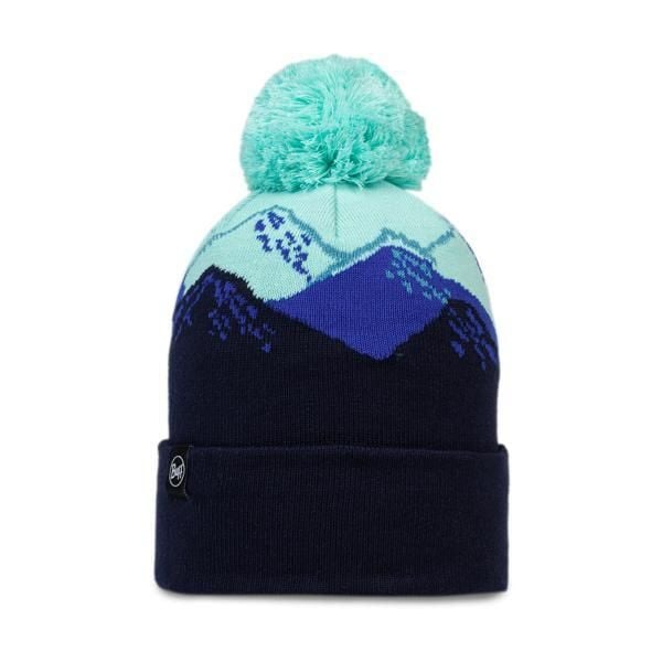 Czapka BUFF KNITTED BEANIE TATIK. Niebieskie czapki damskie Buff, na zimę, bez wzorów. W wyprzedaży za 118.93 zł.