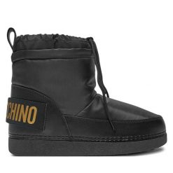 Śniegowce LOVE MOSCHINO. Czarne śniegowce damskie Love Moschino. Za 739.99 zł.
