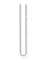 Thomas Sabo Srebrny naszyjnik - dł. 80 cm rozmiar: 40 cm. Szare naszyjniki damskie thomas sabo, srebrne. Za 139.95 zł.