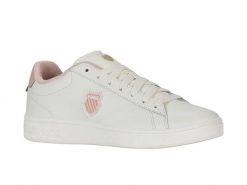 Buty sportowe K-Swiss COURT SHIELD II (94412-165-M). Białe obuwie trekkingowe damskie K-SWISS, bez zapięcia. Za 159.00 zł.