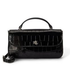 Torebka LAUREN RALPH LAUREN. Czarne torebki klasyczne damskie Lauren Ralph Lauren, bez dodatków. Za 1,199.00 zł.