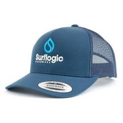 Czapka Surflogic Curve Trucker SFL. Niebieskie czapki damskie SURFLOGIC, bez wzorów. Za 196.50 zł.