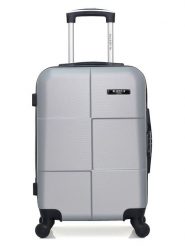 BlueStar Walizka "Miami" w kolorze srebrnym - 35 x 55 x 21 cm rozmiar: onesize. Szare walizki Bluestar, bez wzorów, z materiału. Za 152.99 zł.