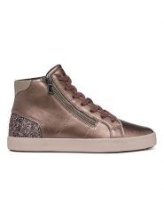 Geox Sneakersy "Blomiee" w kolorze brązowym rozmiar: 39. Brązowe obuwie sportowe damskie Geox, za kostkę, bez zapięcia. Za 338.21 zł.