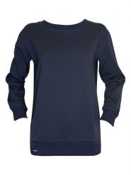Magic Bodyfashion Bluza w kolorze granatowym rozmiar: L. Niebieskie bluzy damskie MAGIC Bodyfashion, l, bez wzorów, bez kaptura. Za 131.74 zł.