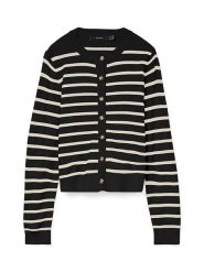 Vero Moda Kardigan w kolorze czarnym rozmiar: L. Czarne kardigany damskie Vero Moda, l, bez wzorów. Za 105.63 zł.