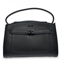 Czarny Kuferek Big Star Elegancka Torebka Damska. Czarne kuferki damskie Big Star, z materiału, bez dodatków. Za 179.00 zł.