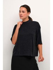 Kaffe Bluzka w kolorze czarno-żółtym rozmiar: S. Czarne bluzki damskie Kaffe, s, bez wzorów, bez kołnierzyka, bez ramiączek. Za 65.23 zł.