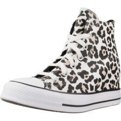Buty CONVERSE CHUCK TAYLOR ALL STAR WEDGE PLATFORM LEOPARD Nadruk zwierzęcy. Obuwie sportowe casual damskie Converse, z tkaniny, bez zapięcia. Za 387.99 zł.