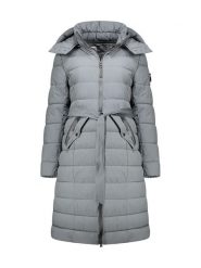 Canadian Peak Płaszcz zimowy "Cabimeak" w kolorze szarym rozmiar: XL. Szare płaszcze damskie Canadian Peak, na zimę, xl, bez wzorów, z puchu, bez kaptura. Za 396.88 zł.