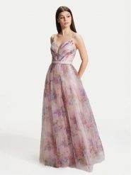 Hey Kyla Sukienka wieczorowa 5AG045HK Różowy Slim Fit. Czerwone sukienki damskie Hey Kyla, bez wzorów, z syntetyku, wizytowe, bez ramiączek. Za 459.99 zł.