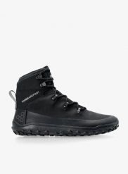 Buty turystyczne damskie Vivobarefoot Tracker Textile AT. Czarne obuwie trekkingowe damskie VIVOBAREFOOT, z materiału, bez zapięcia. Za 945.99 zł.