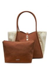 WITTCHEN Torebka 99-4Y-219-9 Brązowy. Brązowe torebki klasyczne damskie Wittchen, ze skóry, bez dodatków. Za 159.99 zł.