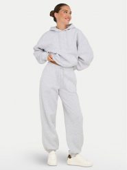 ONLY Spodnie dresowe Best 15357504 Szary Wide Leg. Szare spodnie dresowe damskie Only, s, bez wzorów, z dresówki. Za 109.99 zł.