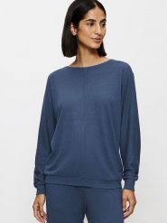 Triumph Bluza w kolorze granatowym rozmiar: 42. Niebieskie bluzy damskie Triumph, bez wzorów, bez kaptura. Za 79.03 zł.