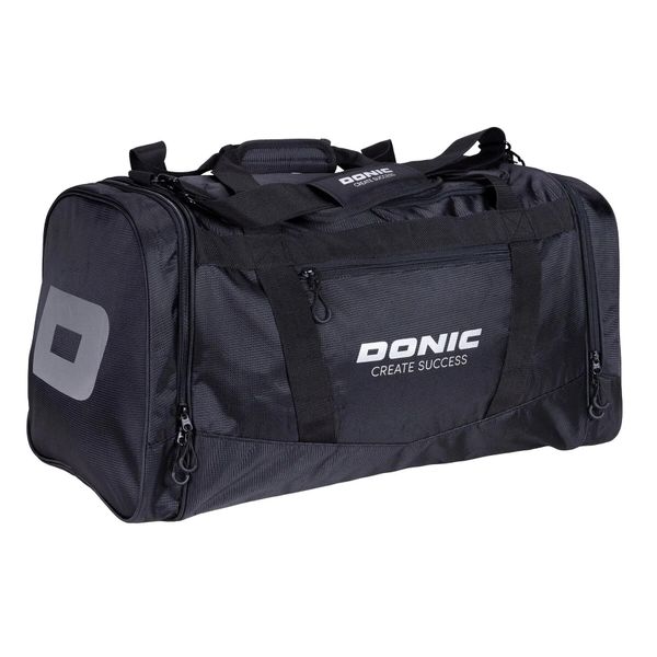 Torba sportowa Donic Vexel. Czarne torby sportowe DONIC, bez wzorów, z materiału, duże. Za 325.50 zł.
